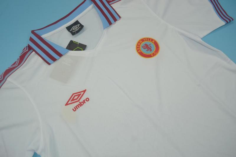 AAA(Thailand) Aston Villa 1980/81 Away Retro Soccer Jersey