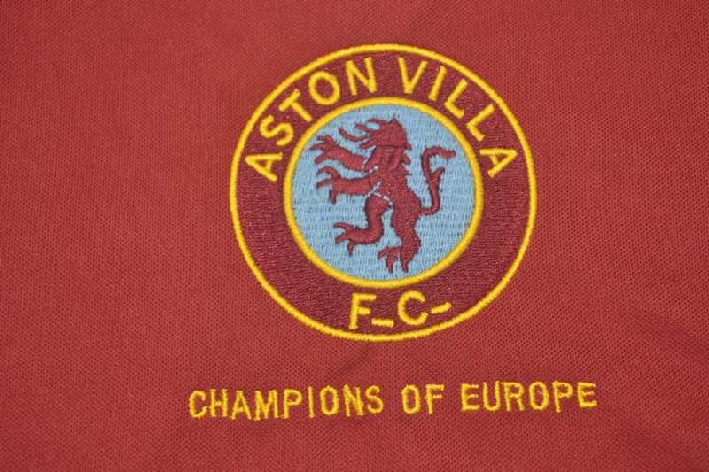 AAA(Thailand) Aston Villa 1982/83 Home Retro Soccer Jersey