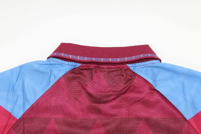AAA(Thailand) Aston Villa 1990/92 Home Retro Soccer Jersey