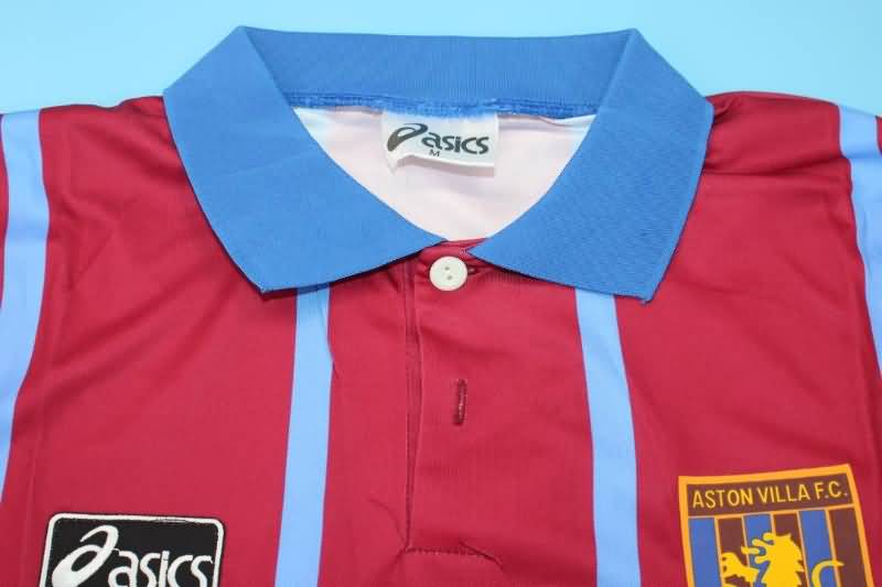 AAA(Thailand) Aston Villa 1993/95 Home Retro Soccer Jersey