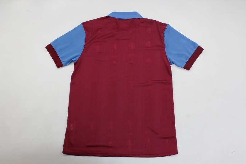 AAA(Thailand) Aston Villa 1995/96 Home Retro Soccer Jersey