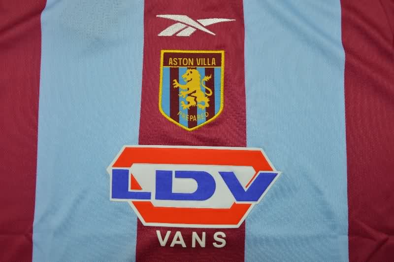 AAA(Thailand) Aston Villa 1999/00 Home Retro Soccer Jersey