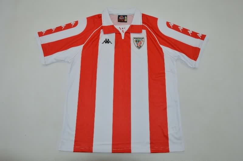 AAA(Thailand) Athletic Bilbao 1998/99 Home Retro Soccer Jersey