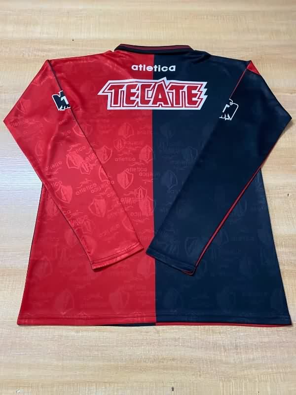 AAA(Thailand) Atlas 1995/96 Home Retro Long Sleeve Soccer Jersey