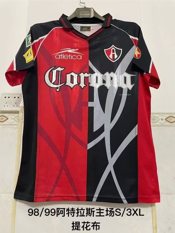 AAA(Thailand) Atlas 1998/99 Home Retro Soccer Jersey