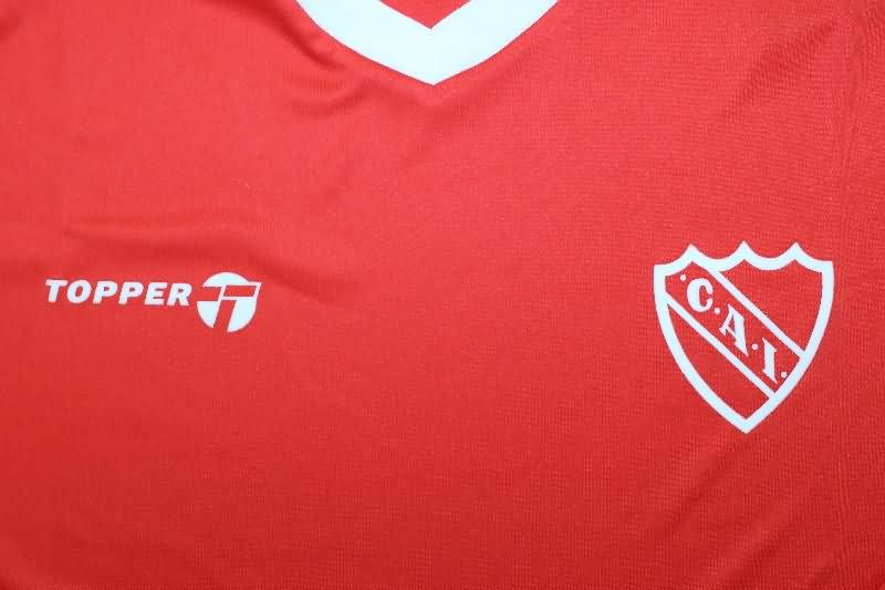 AAA(Thailand) Atletico Independiente 1982/85 Home Long Sleeve Retro Soccer Jersey