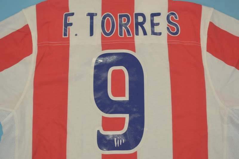 AAA(Thailand) Atletico Madrid 2002/03 Home Retro Soccer Jersey