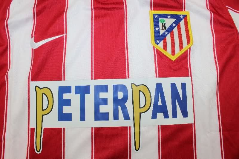 AAA(Thailand) Atletico Madrid 2003/04 Home Retro Soccer Jersey