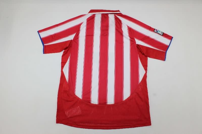 AAA(Thailand) Atletico Madrid 2003/04 Home Retro Soccer Jersey