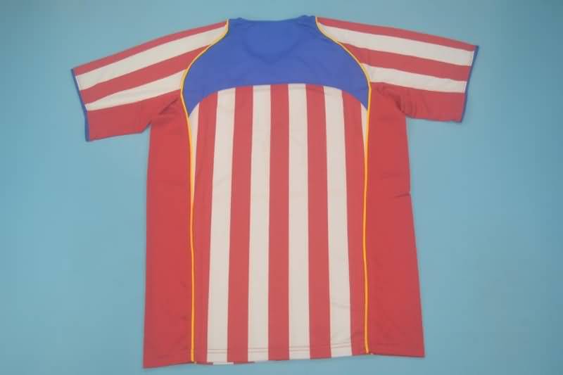 AAA(Thailand) Atletico Madrid 2004/05 Home Retro Soccer Jersey