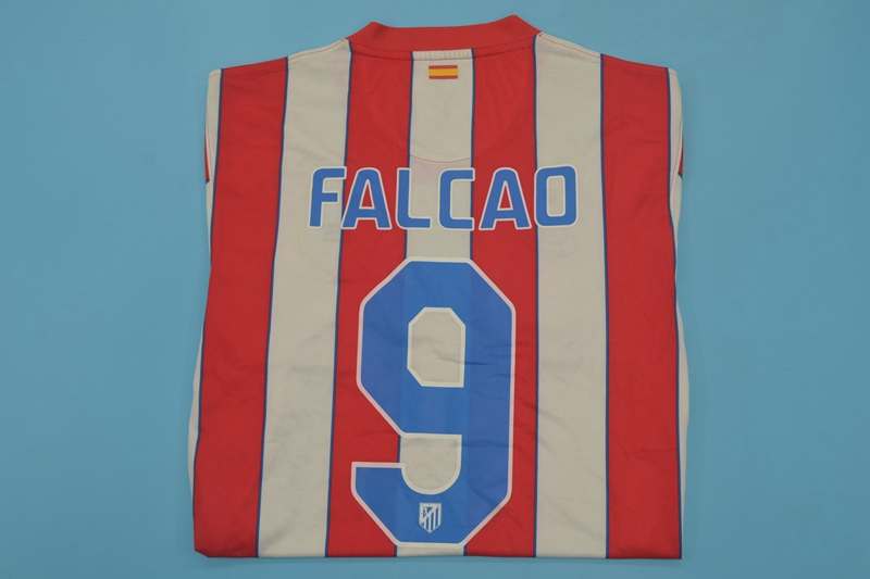 AAA(Thailand) Atletico Madrid 2011/12 Home Retro Soccer Jersey