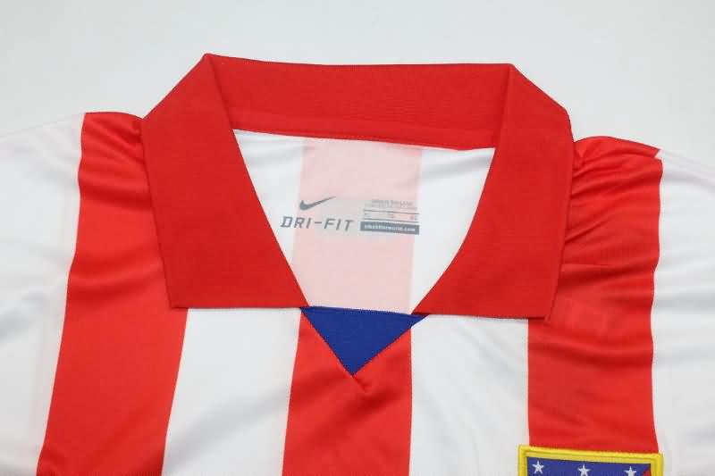 AAA(Thailand) Atletico Madrid 2013/14 Home Retro Soccer Jersey