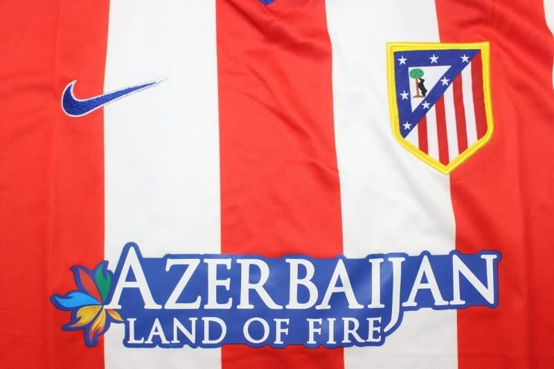 AAA(Thailand) Atletico Madrid 2014/15 Home Retro Soccer Jersey