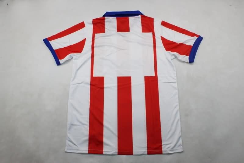 AAA(Thailand) Atletico Madrid 2014/15 Home Retro Soccer Jersey