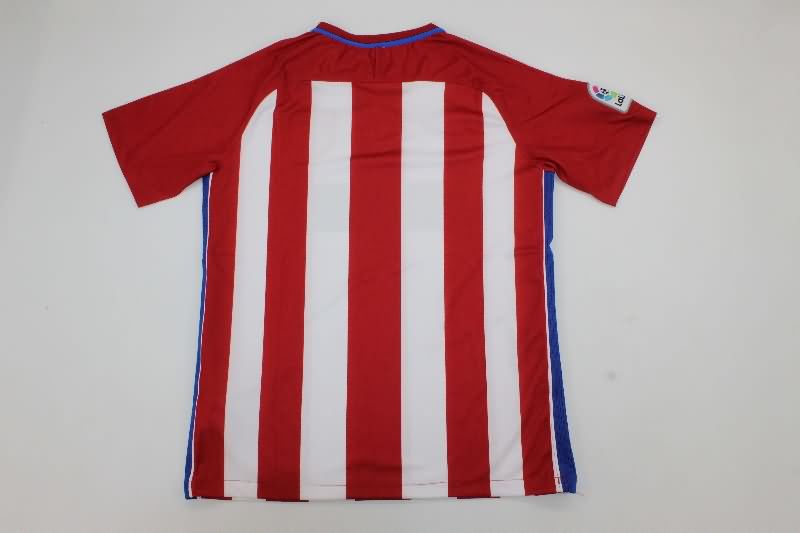 AAA(Thailand) Atletico Madrid 2016/17 Home Retro Soccer Jersey
