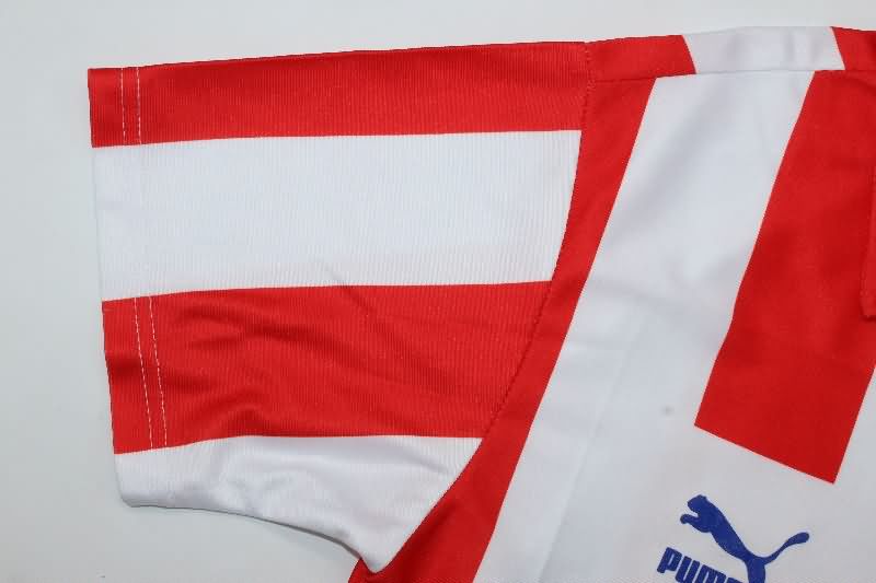 AAA(Thailand) Atletico Madrid 1987/89 Home Retro Soccer Jersey