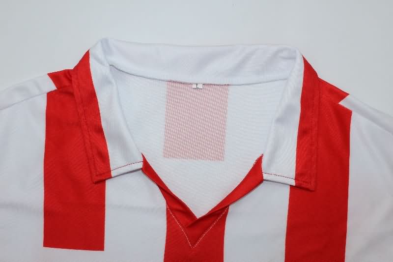 AAA(Thailand) Atletico Madrid 1987/89 Home Retro Soccer Jersey