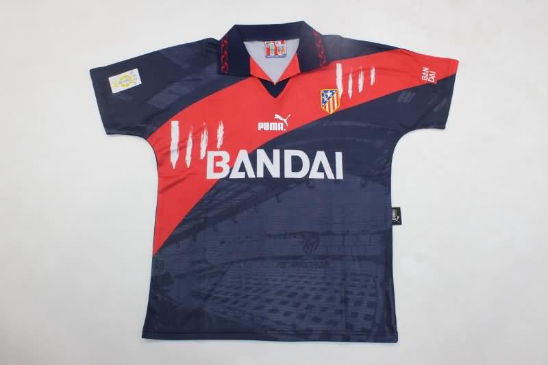 AAA(Thailand) Atletico Madrid 1996/97 Away Retro Soccer Jersey