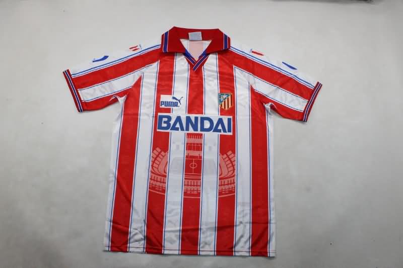 AAA(Thailand) Atletico Madrid 1996/97 Home Retro Soccer Jersey