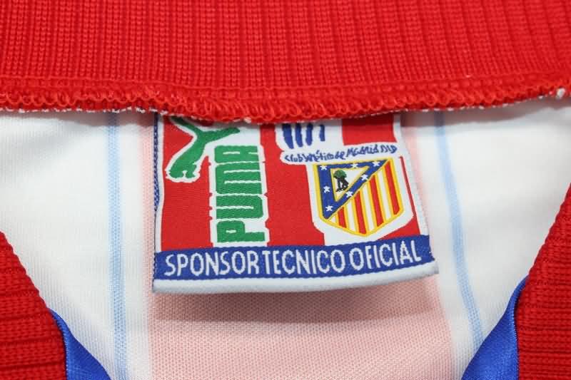 AAA(Thailand) Atletico Madrid 1996/97 Home Retro Soccer Jersey