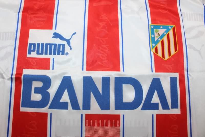 AAA(Thailand) Atletico Madrid 1996/97 Home Retro Soccer Jersey