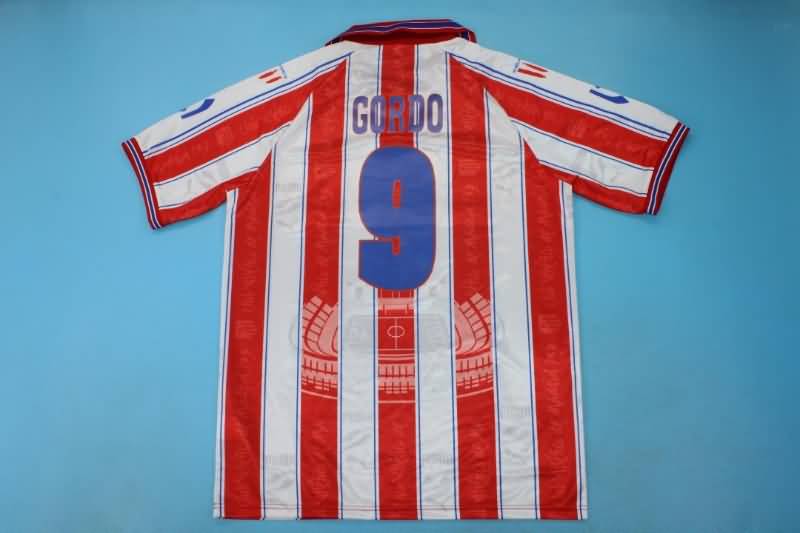 AAA(Thailand) Atletico Madrid 1996/97 Home Retro Soccer Jersey