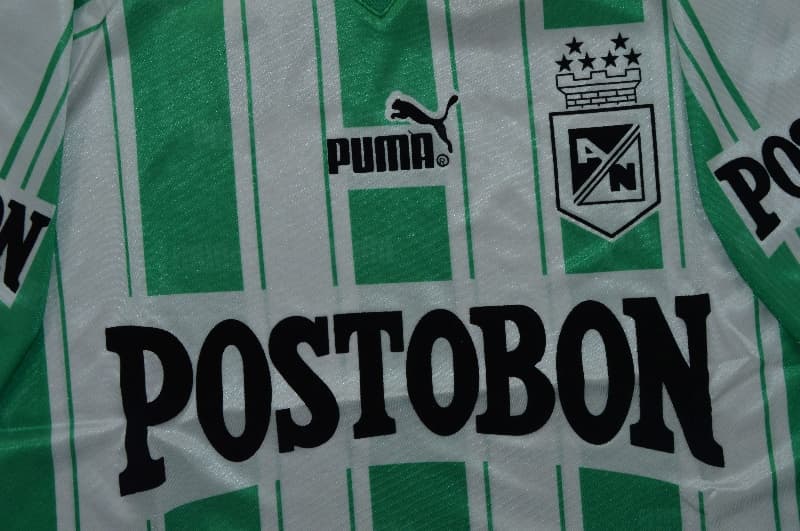 AAA(Thailand) Atletico Nacional 1997/98 Home Retro Soccer Jersey