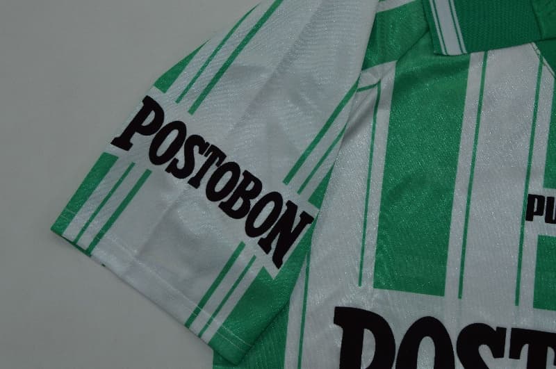 AAA(Thailand) Atletico Nacional 1997/98 Home Retro Soccer Jersey