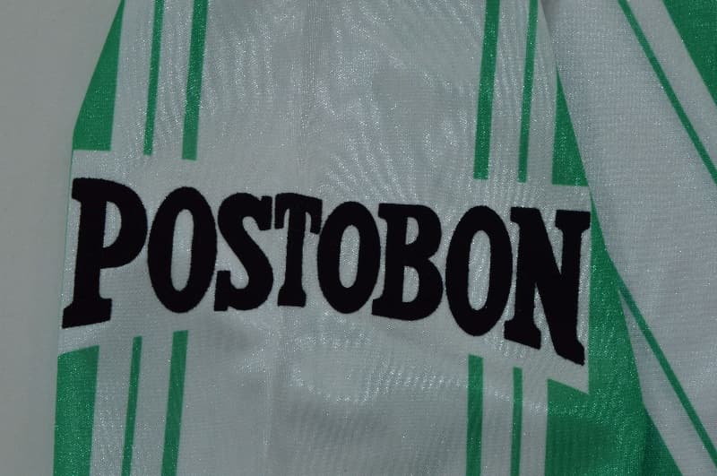 AAA(Thailand) Atletico Nacional 1997/98 Home Retro Soccer Jersey