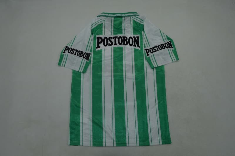 AAA(Thailand) Atletico Nacional 1997/98 Home Retro Soccer Jersey