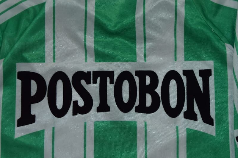 AAA(Thailand) Atletico Nacional 1997/98 Home Retro Soccer Jersey