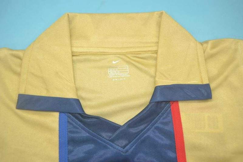 AAA(Thailand) Barcelona 2001/03 Away Retro Soccer Jersey