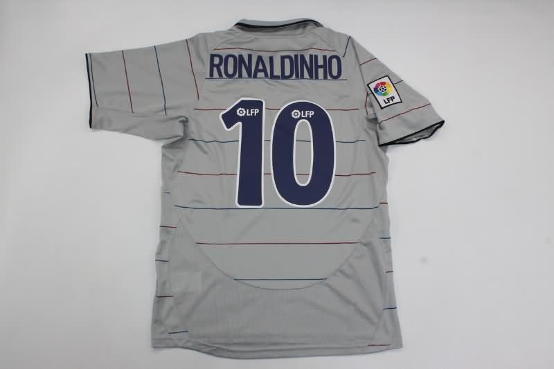 AAA(Thailand) Barcelona 2003/04 Away Retro Soccer Jersey