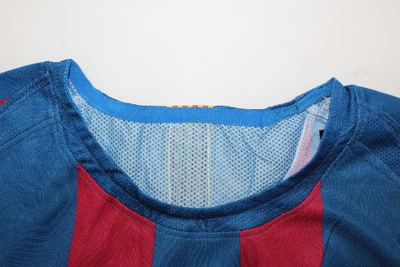 AAA(Thailand) Barcelona 2005/06 Home UCL Long Retro Soccer Jersey