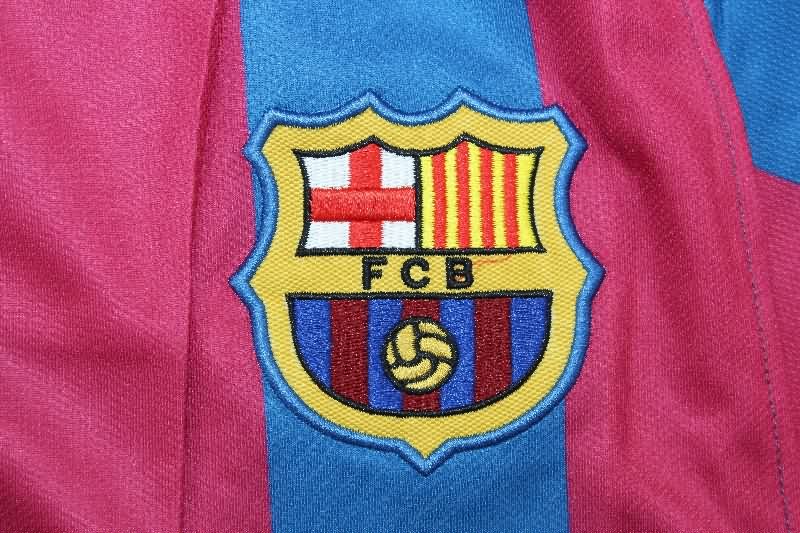 AAA(Thailand) Barcelona 2005/06 Home UCL Long Retro Soccer Jersey