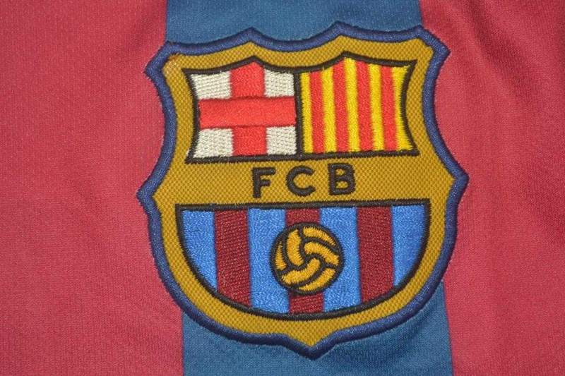 AAA(Thailand) Barcelona 2005/06 Home UCL Retro Soccer Jersey