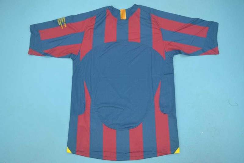AAA(Thailand) Barcelona 2005/06 Home UCL Retro Soccer Jersey