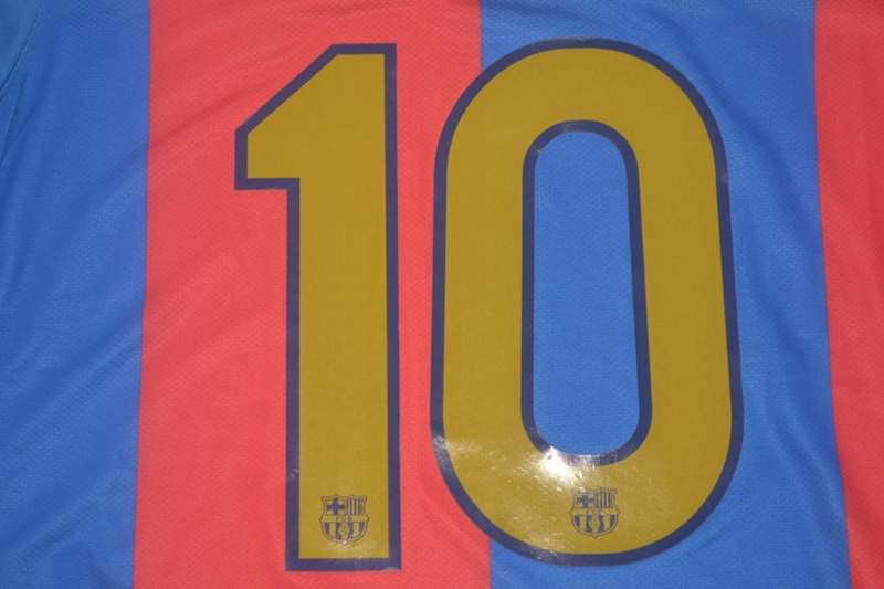 AAA(Thailand) Barcelona 2006/07 Home Retro Soccer Jersey