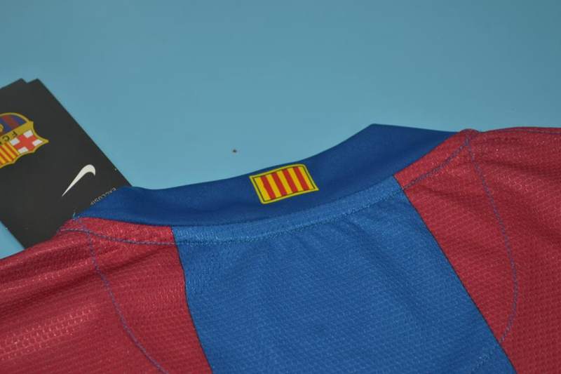 AAA(Thailand) Barcelona 2007/08 Home Retro Soccer Jersey