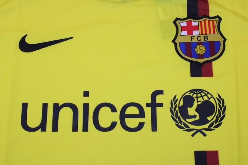 AAA(Thailand) Barcelona 2008/09 Away Long Retro Soccer Jersey