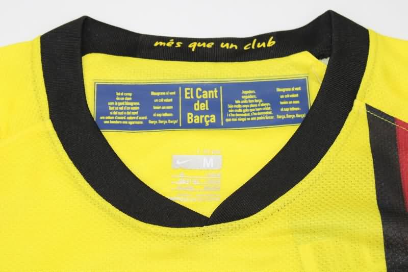 AAA(Thailand) Barcelona 2008/09 Away Long Retro Soccer Jersey