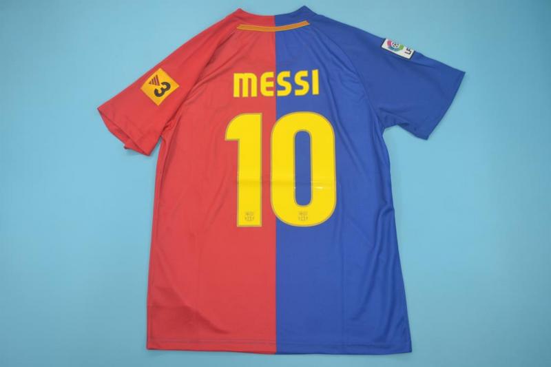 AAA(Thailand) Barcelona 2008/09 Home Retro Soccer Jerseyr