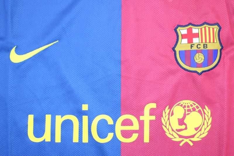 AAA(Thailand) Barcelona 2008/09 Home UCL Retro Soccer Jersey