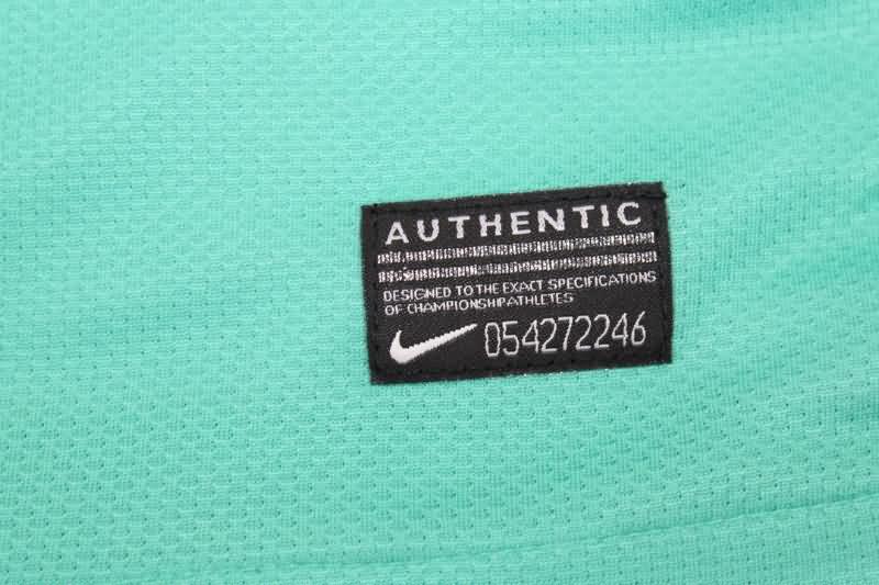 AAA(Thailand) Barcelona 2010/11 Away Retro Long Sleeve Soccer Jersey