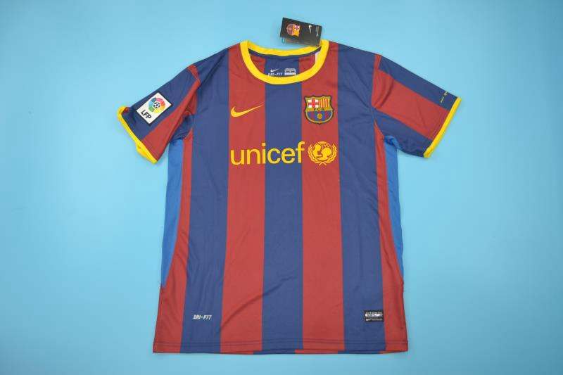 AAA(Thailand) Barcelona 2010/11 Home Retro Soccer Jersey