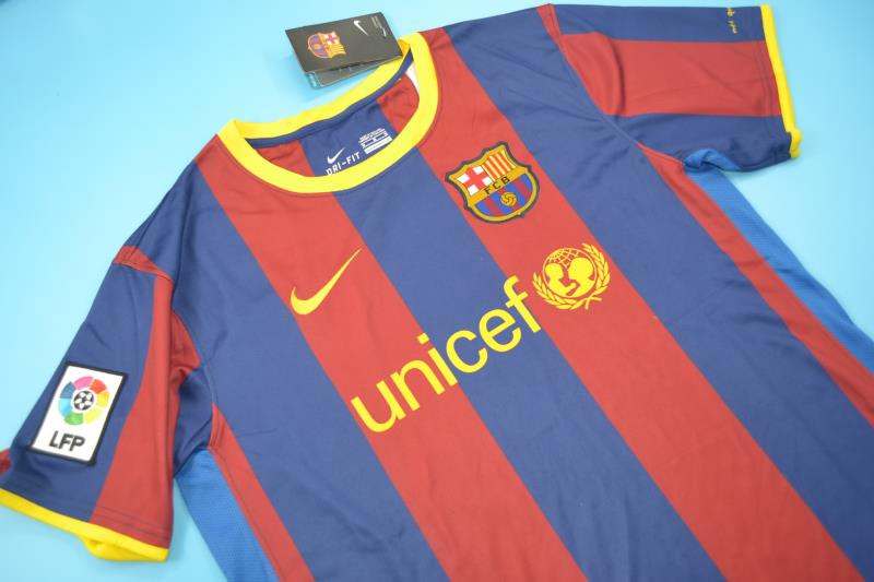 AAA(Thailand) Barcelona 2010/11 Home Retro Soccer Jersey