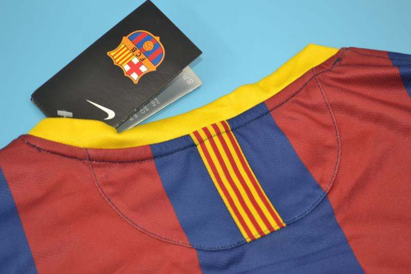 AAA(Thailand) Barcelona 2010/11 Home Retro Soccer Jersey