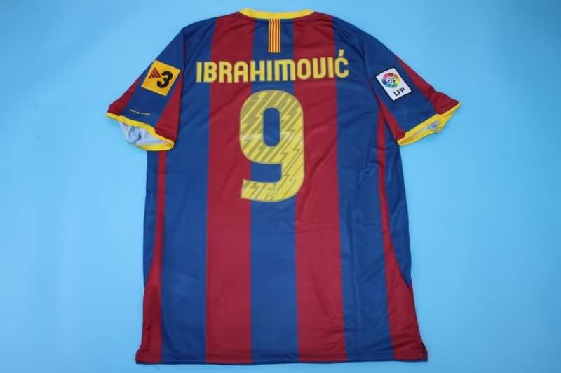 AAA(Thailand) Barcelona 2010/11 Home Retro Soccer Jersey