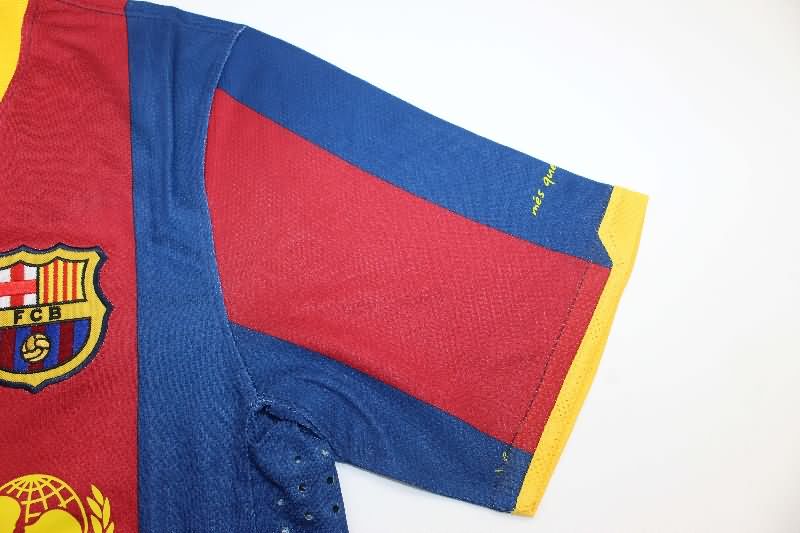 AAA(Thailand) Barcelona 2010/11 Home Retro Soccer Jersey (Player)