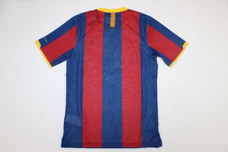 AAA(Thailand) Barcelona 2010/11 Home Retro Soccer Jersey (Player)